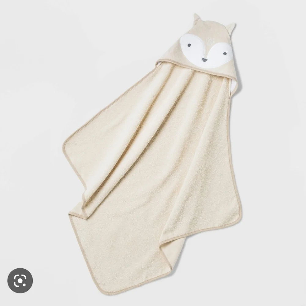 Cloud IslandBaby Boys' Fox Hooded Bath Towel Set